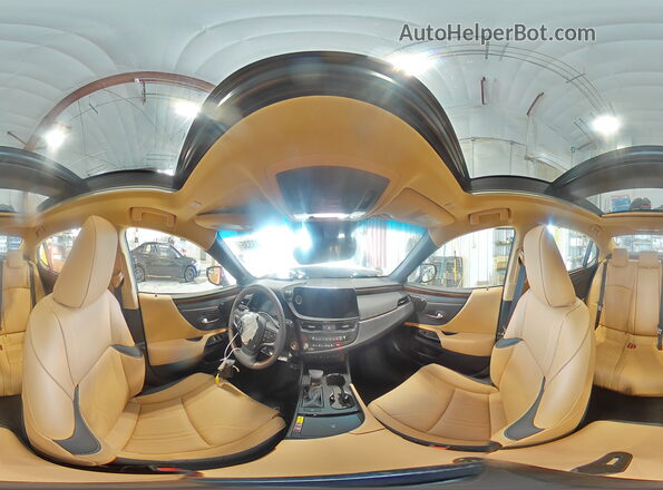 58AFZ1B19SU218871 2025 LEXUS ES White VIN კოდის სტიკერის ხედი