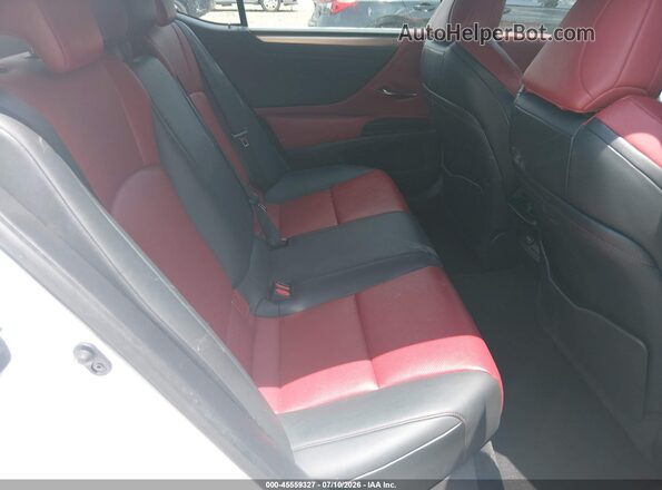 58AGZ1B11NU112293 2022 LEXUS ES 350 White Vista de la etiqueta del VIN