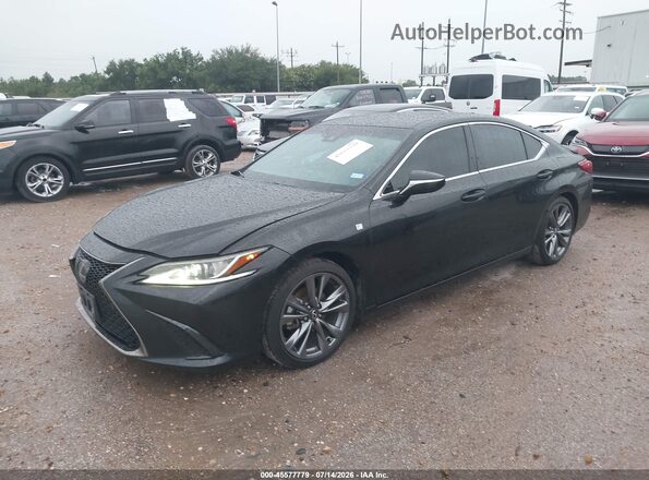 58AGZ1B14LU052538 2020 LEXUS ES 350 Черный Передняя левая четверть
