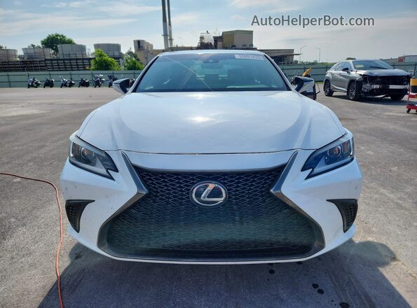58AGZ1B17LU061458 2020 LEXUS ES White Вид спереду