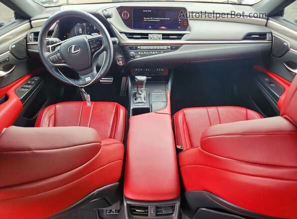 58AGZ1B17LU069494 2020 LEXUS ES Белый Вид панели приборов