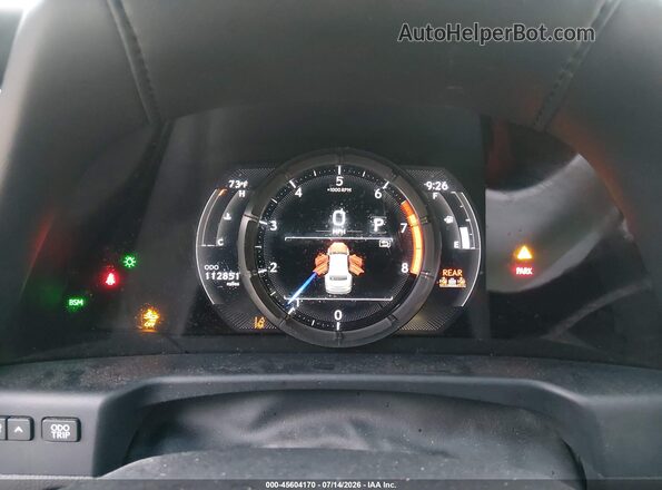 58AGZ1B18LU057449 2020 LEXUS ES 350 White Вид задніх сидінь