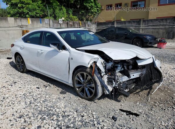 58AGZ1B19LU073563 2020 LEXUS ES Белый Передняя правая четверть