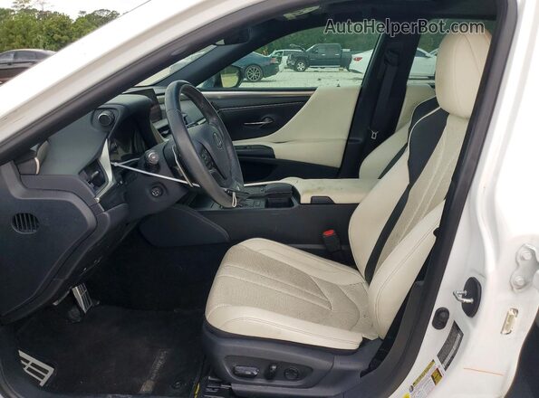 58AHZ1B12MU091165 2021 LEXUS ES White Widok wnętrza z przodu