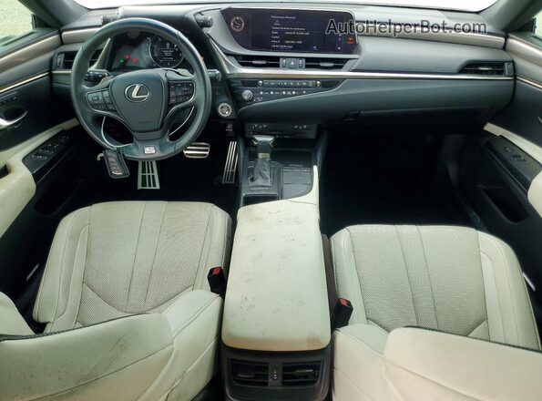 58AHZ1B12MU091165 2021 LEXUS ES White Widok deski rozdzielczej