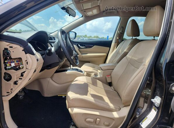 KNMAT2MV6GP678993 2016 NISSAN ROGUE Зеленый Вид панели приборов