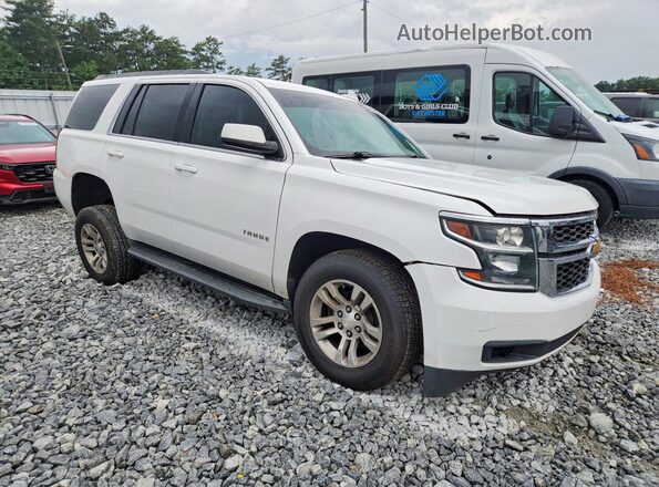 1GNSCAKC7HR309167 2017 CHEVROLET TAHOE White Front view