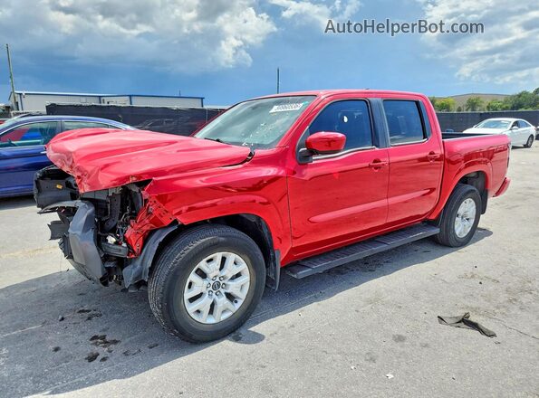 1N6ED1EJ2NN673543 2022 NISSAN FRONTIER Red Rear left