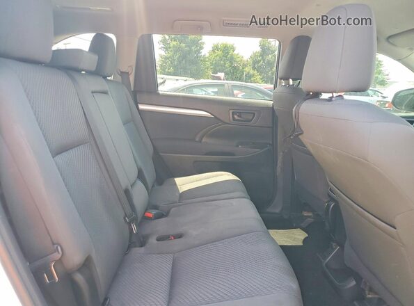 5TDBZRFH9KS720400 2019 TOYOTA HIGHLANDER Белый Вид подкапотного пространства