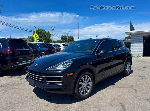 WP1AA2AY7KDA09385 2019 PORSCHE CAYENNE Charcoal Tył lewy