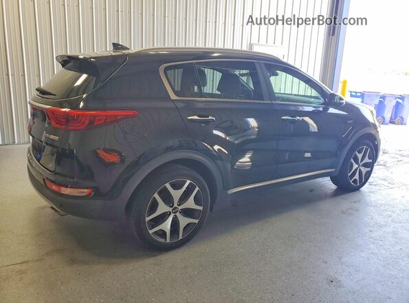 KNDPRCA68H7206789 2017 KIA SPORTAGE Black Delantero derecho