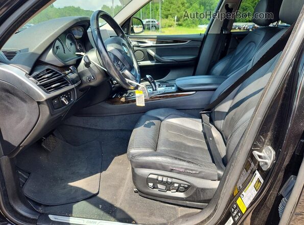 5UXKR0C55G0P23485 2016 BMW X5 Черный Вид панели приборов
