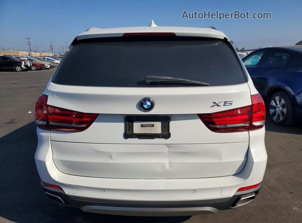 5UXKR2C57J0X08313 2018 BMW X5 White Vista interior delantera