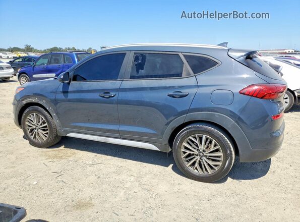 KM8J33AL6LU176064 2020 HYUNDAI TUCSON Синий Задняя правая четверть