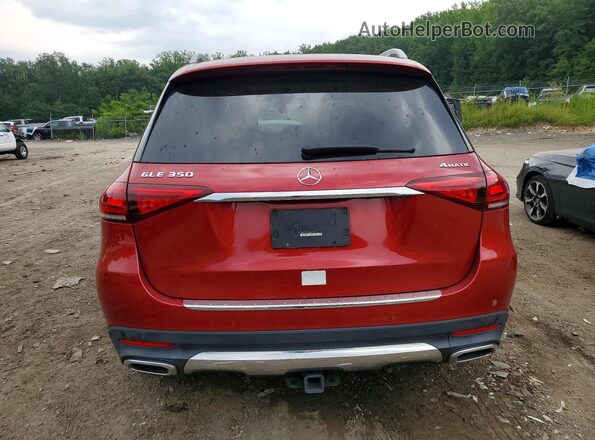 4JGFB4KBXMA389171 2021 MERCEDES-BENZ GLE Red Սալոնի դիմացի տեսք