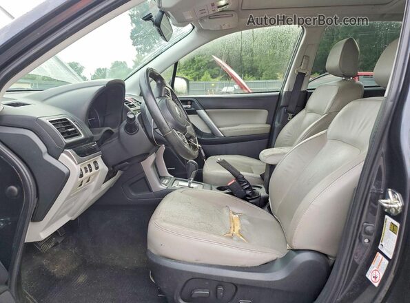 JF2SJARC2JH509651 2018 SUBARU FORESTER Black Vista del salpicadero
