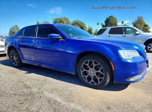 2C3CCAGGXKH536826 2019 CHRYSLER 300 Синий Вид спереди