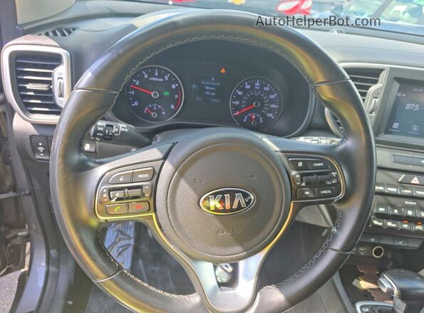 KNDPN3AC5H7215869 2017 KIA SPORTAGE Gray Հետևի նստատեղերի տեսք