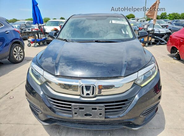 3CZRU5H35MM717353 2021 HONDA HR-V Black Вид ззаду