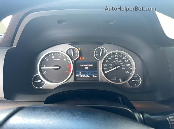 5TFEM5F10GX102441 2016 TOYOTA TUNDRA Серый Вид щитка приборов