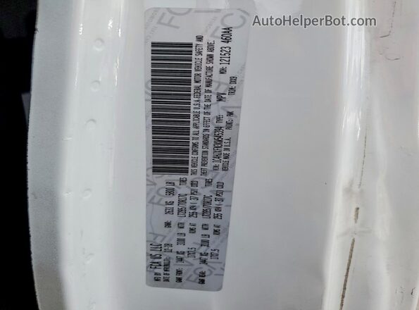 1C4HJXFN3KW545394 2019 JEEP WRANGLER Белый Вид наклейки с VIN-кодом