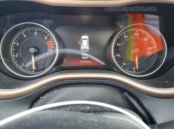 1C4PJMDB9GW172307 2016 JEEP CHEROKEE Black Вид задніх сидінь