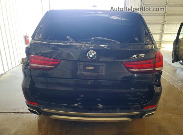 5UXKR0C53JL075909 2018 BMW X5 Black Front interior view