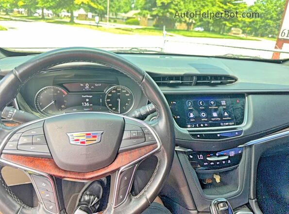 1GYKNCRS1LZ117760 2020 CADILLAC XT5 Черный Вид задних сидений
