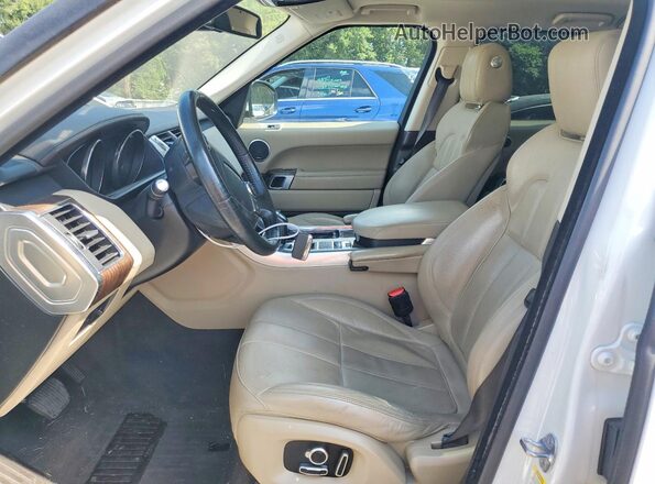 SALWR2VF3GA630973 2016 LAND ROVER RANGE ROVER White Առջևի վահանակի տեսք