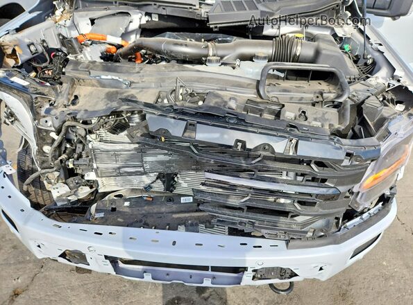 1FTFW3LD2SFB45436 2025 FORD F150 White Widok komory silnika