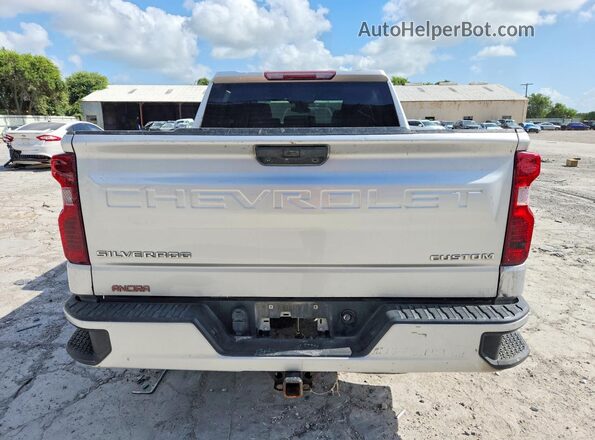 3GCPABEK4NG608527 2022 CHEVROLET SILVERADO Silver წინა სალონის ხედი