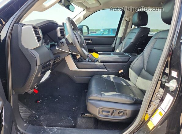 5TFJA5AB7NX005192 2022 TOYOTA TUNDRA Black Dashboard view