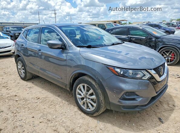 JN1BJ1AVXMW312872 2021 NISSAN ROGUE Gray Вид спереду