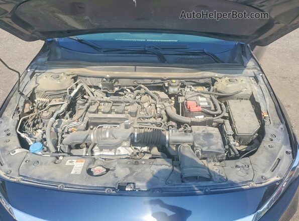 1HGCV1F1XKA128376 2019 HONDA ACCORD Черный Вид подкапотного пространства