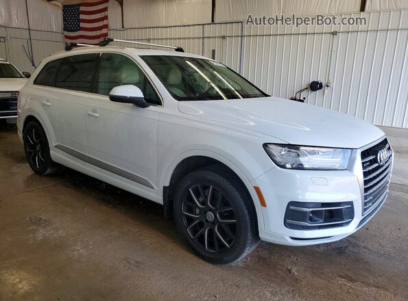 WA1VAAF72HD013845 2017 AUDI Q7 White Vista frontal