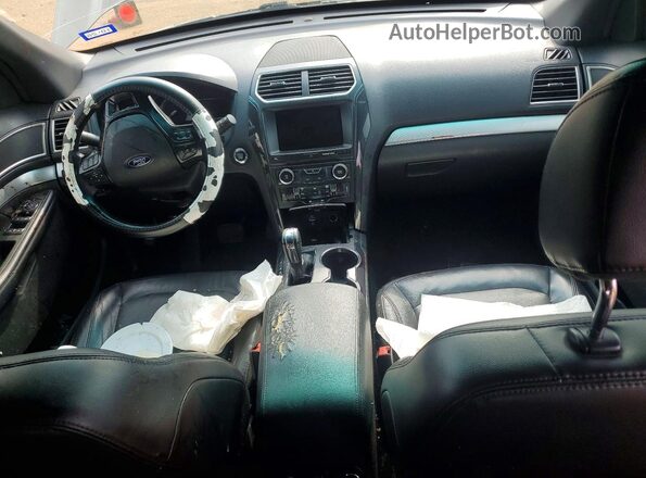 1FM5K7D89GGD35814 2016 FORD EXPLORER Tan Widok zestawu wskaźników