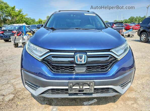 7FART6H28LE004038 2020 HONDA CR-V Blue Rear view