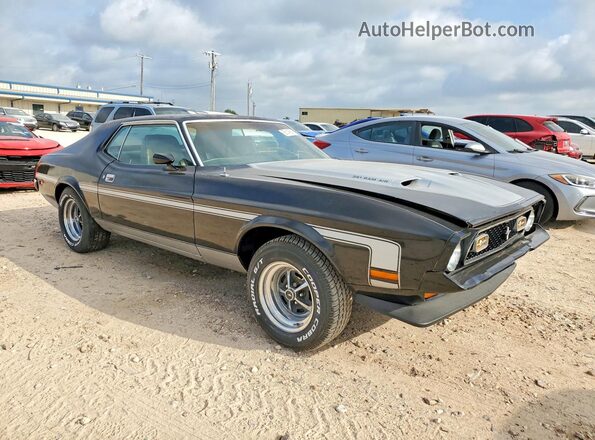 1F01H190767 1971 FORD MUSTANG Черный Вид спереди