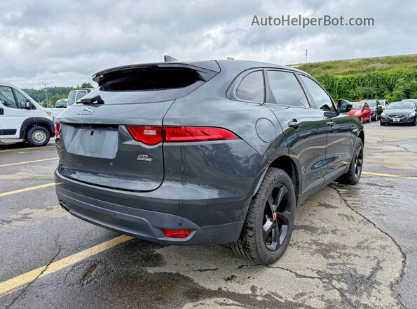 SADCK2BN0HA087453 2017 JAGUAR F-PACE Gray Delantero derecho