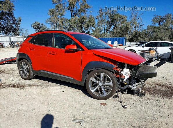KM8K33A57LU462964 2020 HYUNDAI KONA Red Դիմացի տեսք