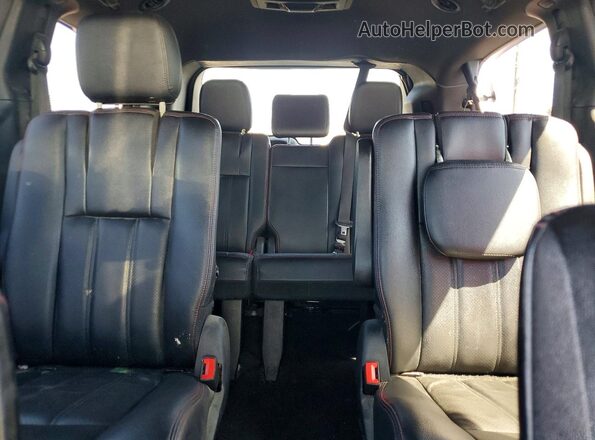 2C4RDGEG6JR283926 2018 DODGE GRAND Silver Вид задньої частини салону