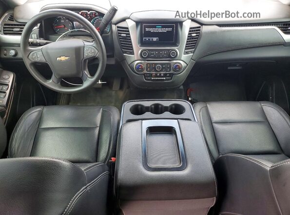 1GNLCDEC1LR148096 2020 CHEVROLET TAHOE White ხელსაწყოთა პანელის ხედი