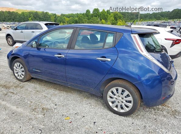 1N4BZ0CP3HC306553 2017 NISSAN LEAF Blue Հետևի աջ