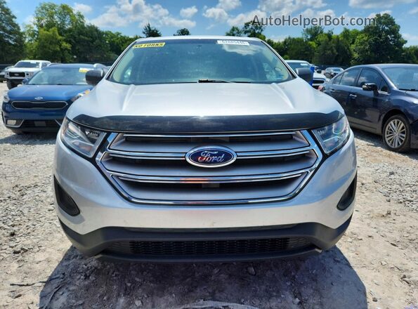 2FMPK3G93HBC07406 2017 FORD EDGE Gray Вид ззаду