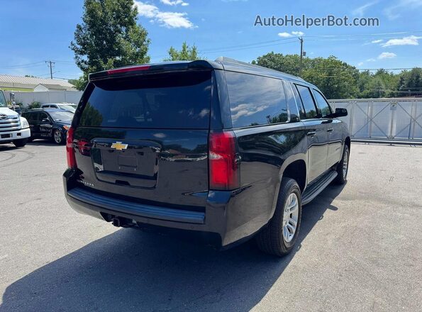 1GNSKHKC0HR314285 2017 CHEVROLET SUBURBAN Черный Передняя правая четверть