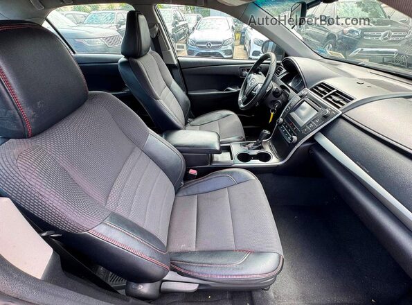 4T1BF1FK4HU353587 2017 TOYOTA CAMRY Black უკანა ხედი