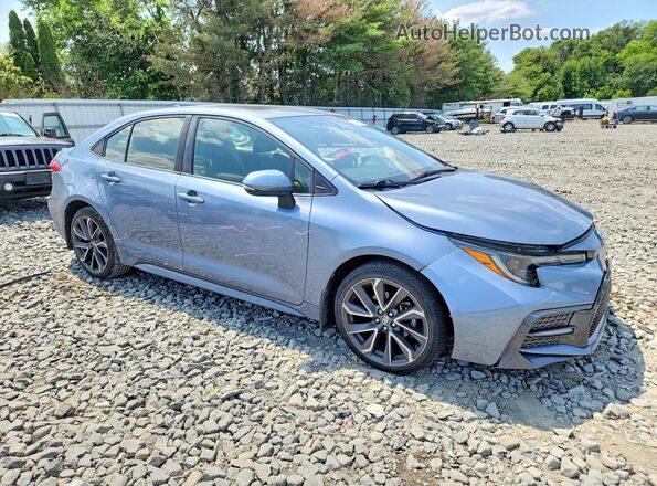JTDP4RCE5LJ029023 2020 TOYOTA COROLLA Gray Widok z przodu