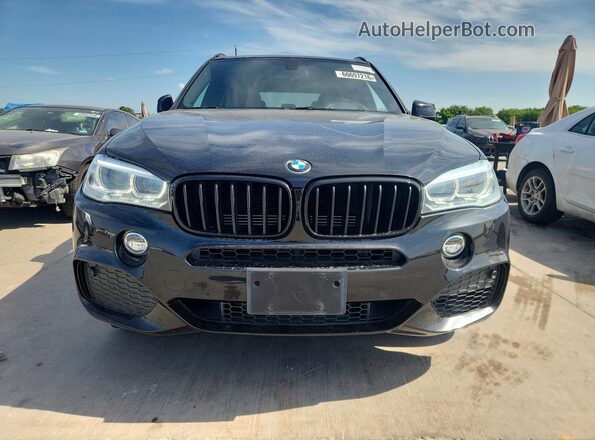 5UXKT0C59G0S75687 2016 BMW X5 Black Հետևի տեսք
