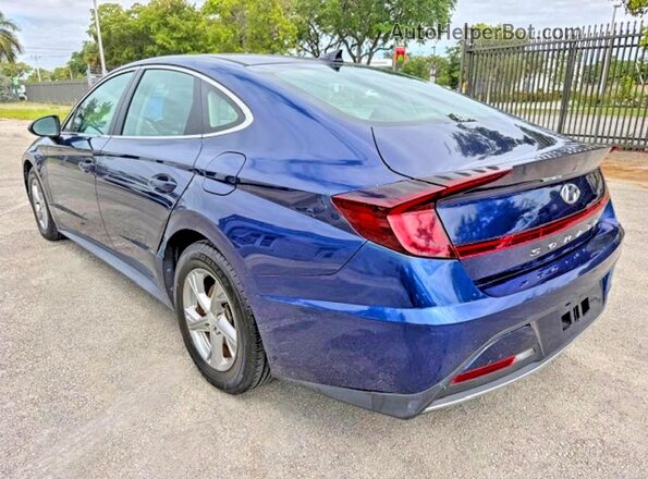 5NPEG4JA4MH074658 2021 HYUNDAI SONATA Black უკანა მარჯვენა