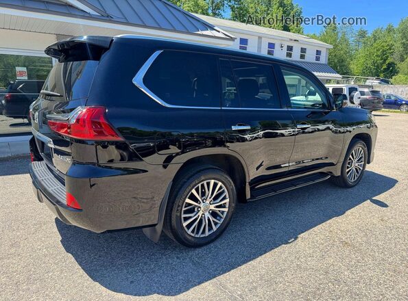 JTJHY7AX3J4266006 2018 LEXUS LX Black Front view